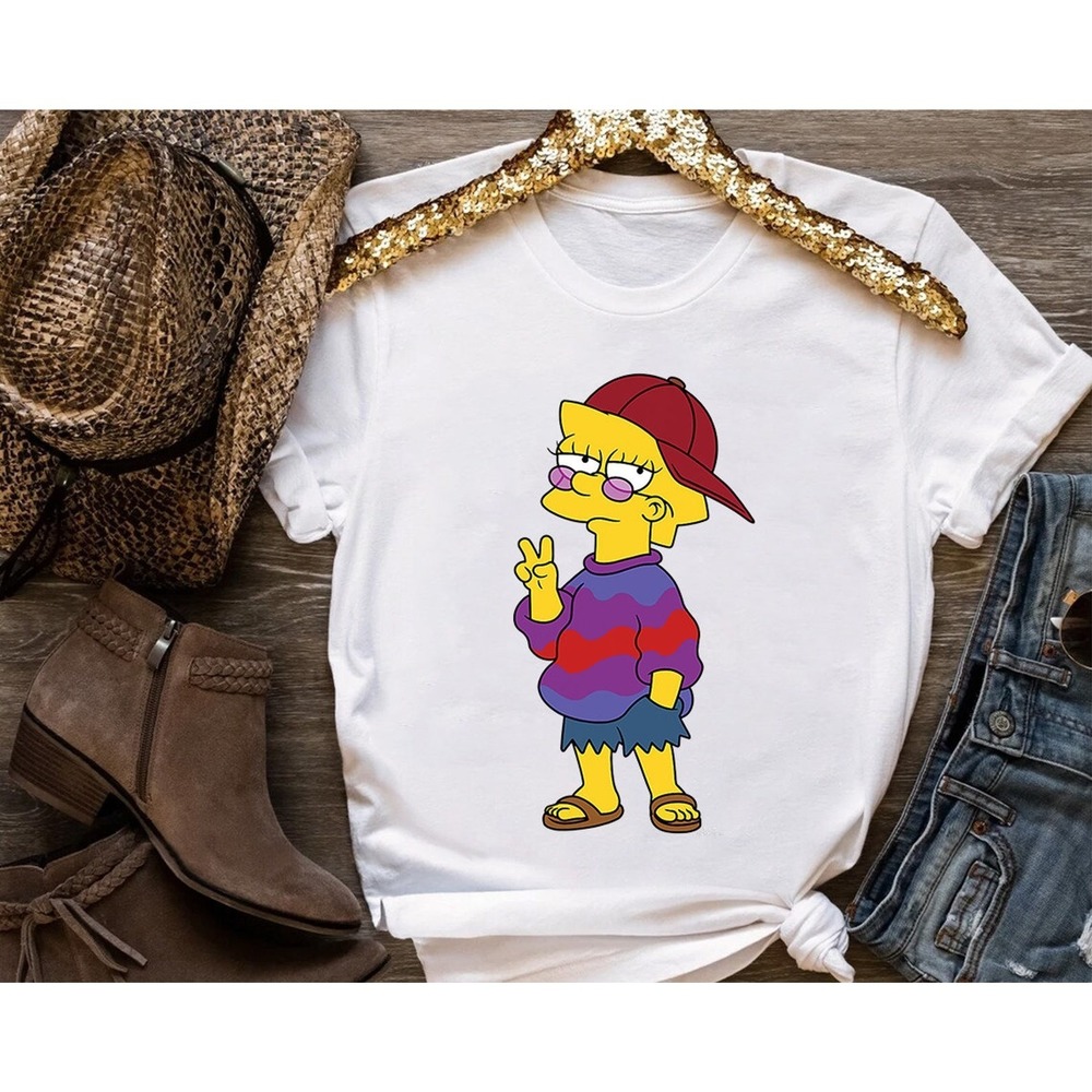 The Simpsons Lisa Simpson Comfort Colors T-Shirt